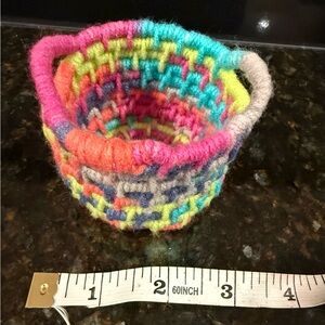 Colorful Woven Basket